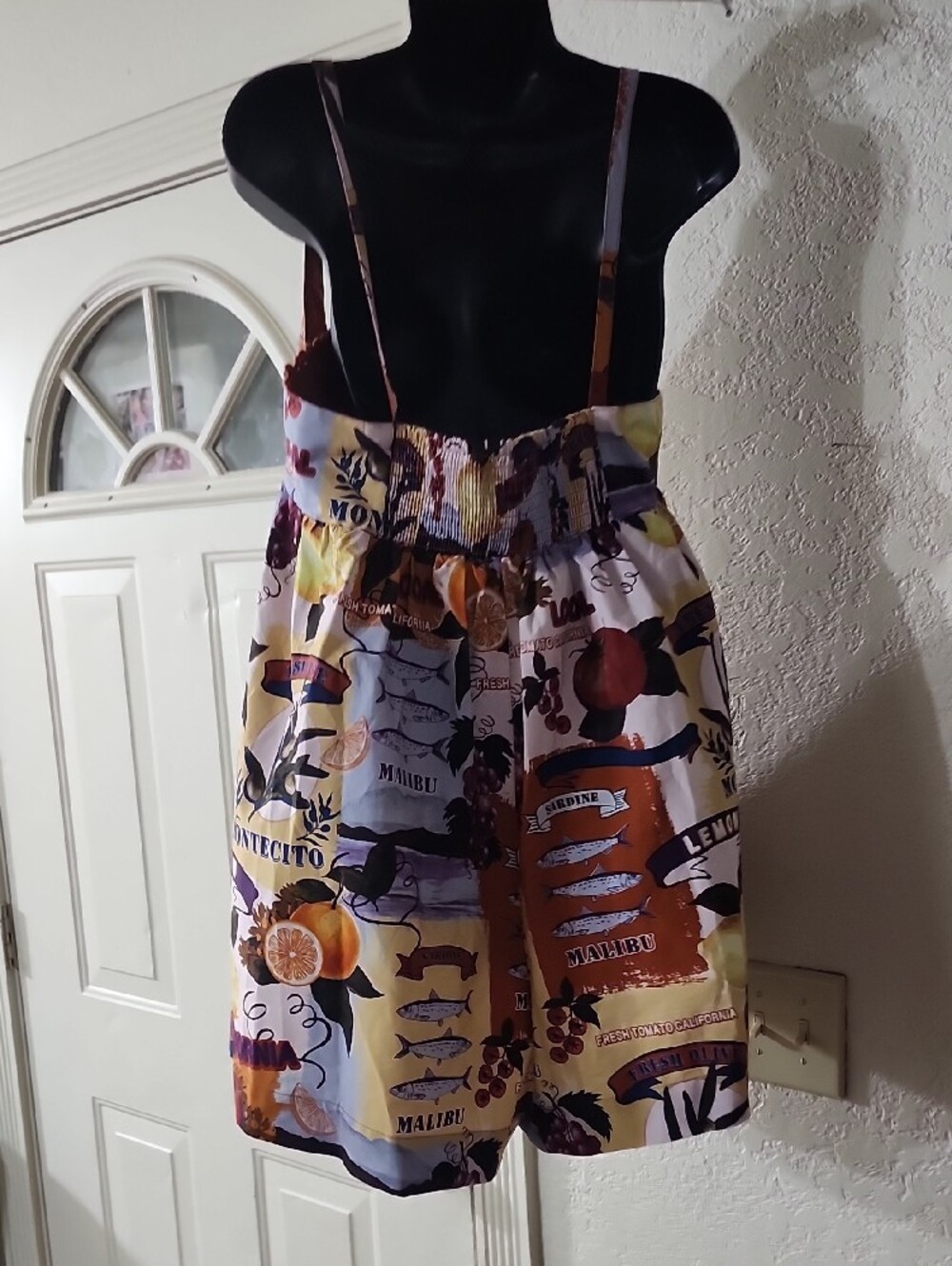 Anthropologie Maeve x Christian Lacroix Layered Bustier Mediterranean Romper SzM - Picture 7 of 11